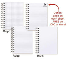 Load image into Gallery viewer, 5" x 7" Journal with Pen (50 sheets) # MJ1-PS