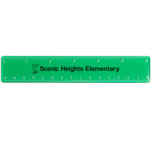 6″ Plastic Ruler - 1431