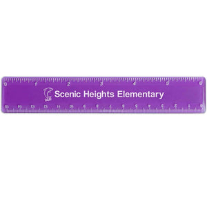 6″ Plastic Ruler - 1431