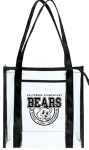 Transparent Zip Tote # CSB-775