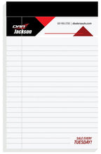 Load image into Gallery viewer, Full Color Legal Pad with Imprinted Sheets (5&quot; x 8&quot;) - LPL54
