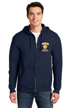 Load image into Gallery viewer, Full-Zip Hooded Sweatshirt - Adult 18600
